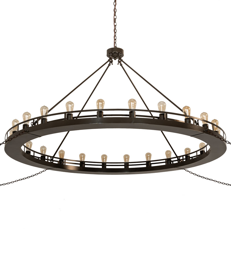 Meyda Tiffany 211565 24 Light Chandelier, Timeless Bronze