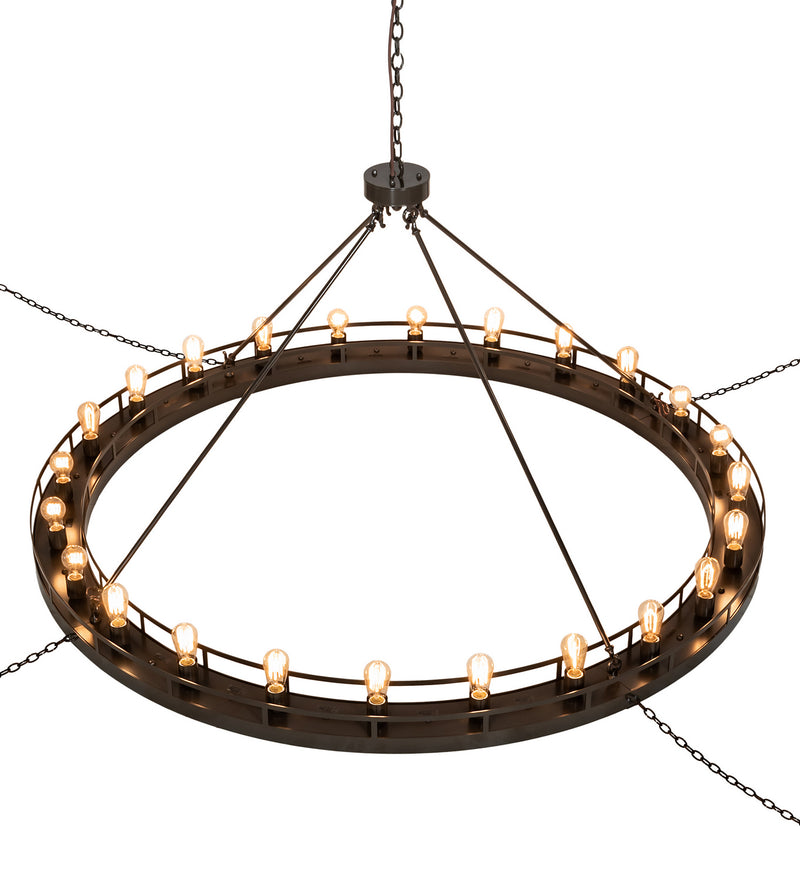 Meyda Tiffany 211565 24 Light Chandelier, Timeless Bronze