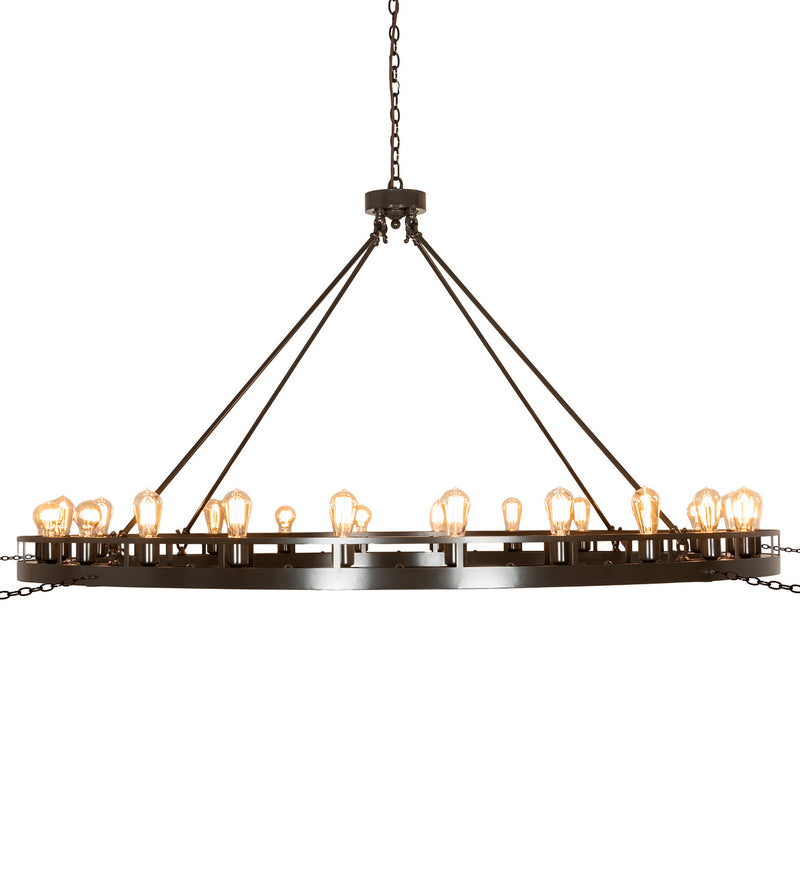 Meyda Tiffany 211565 24 Light Chandelier, Timeless Bronze