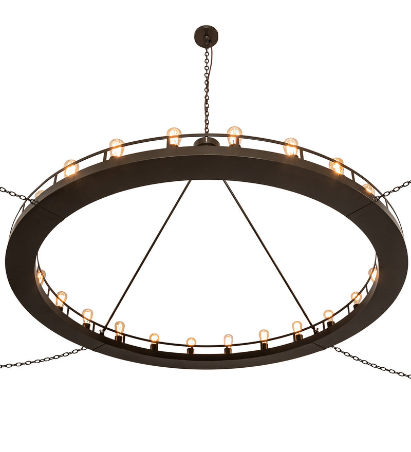 Meyda Tiffany 211565 24 Light Chandelier, Timeless Bronze