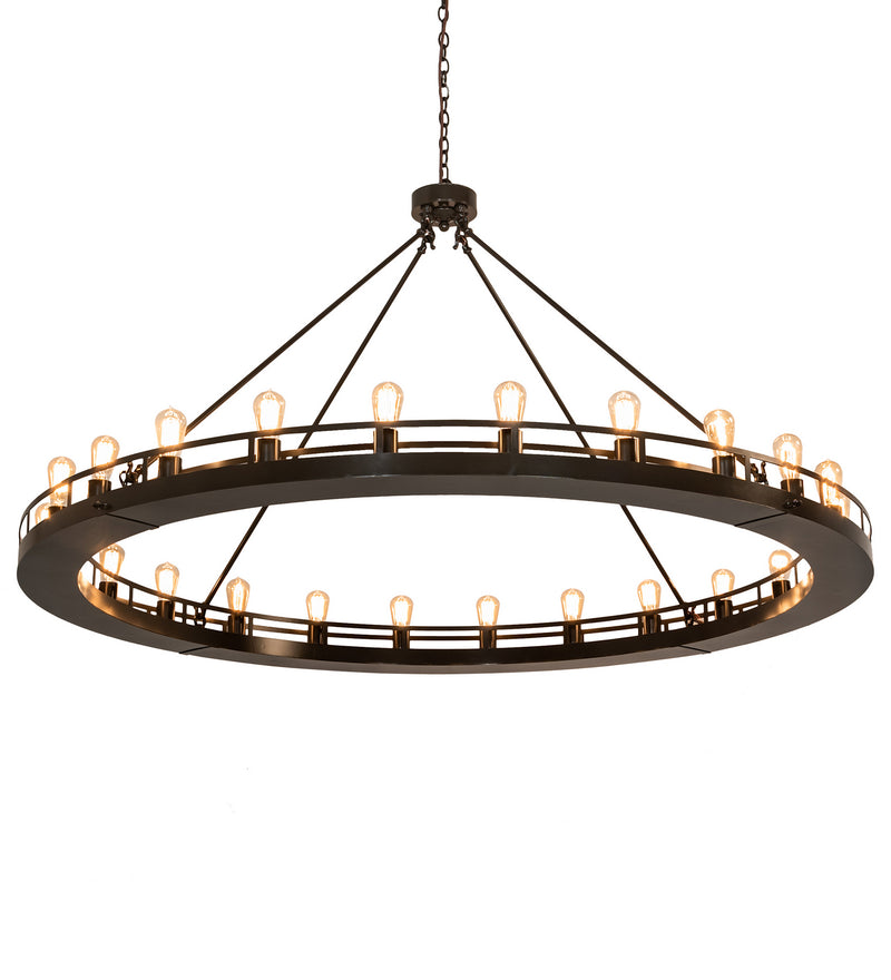 Meyda Tiffany 211565 24 Light Chandelier, Timeless Bronze