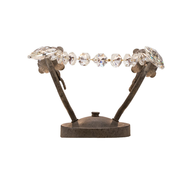 Meyda Tiffany 211574 Two Light Wall Sconce, Corinth