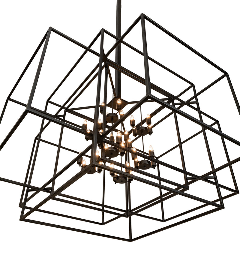 Meyda Tiffany 211638 32 Light Pendant, Textured Black