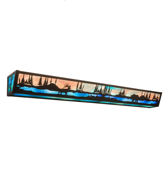 Meyda Tiffany 211730 Eight Light Vanity, Timeless Bronze