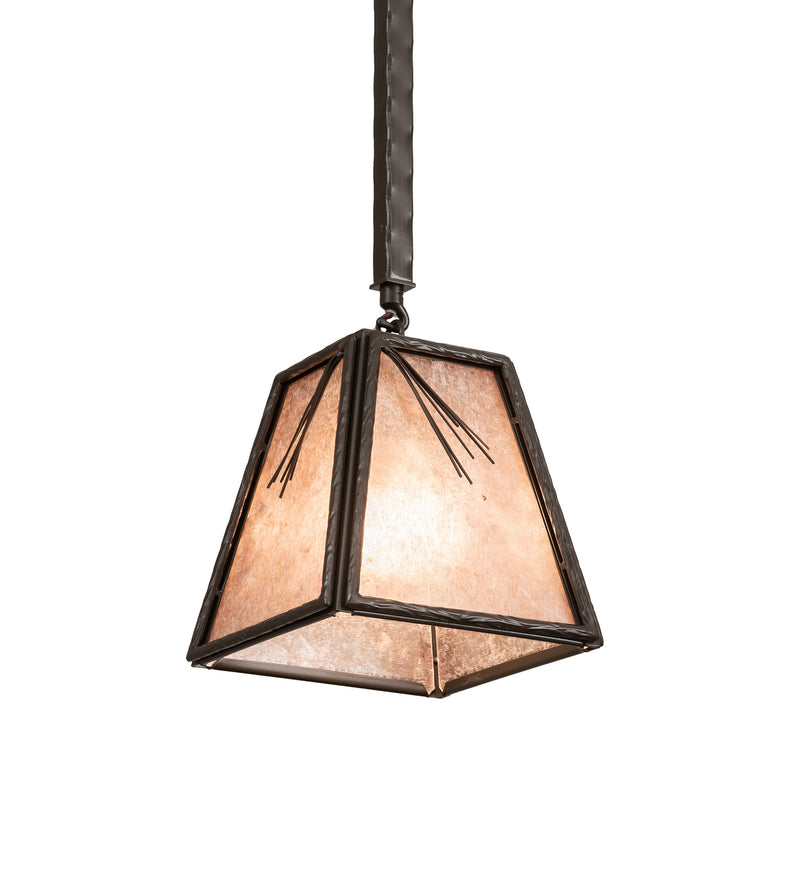 Meyda Tiffany 211884 One Light Pendant, Timeless Bronze