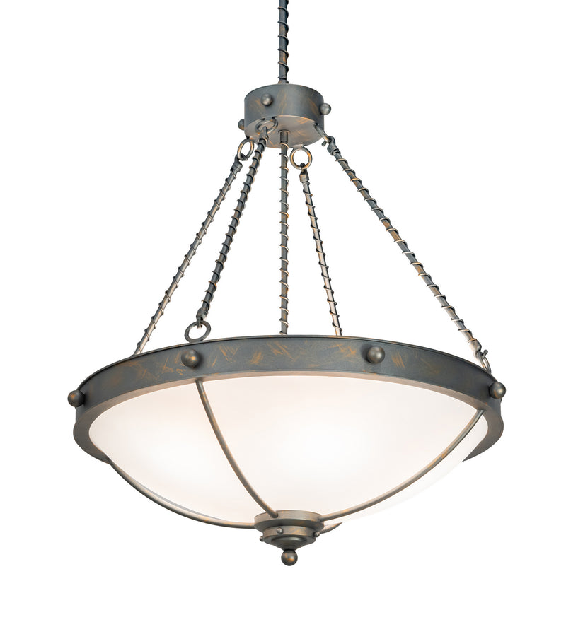Meyda Tiffany 212100 Five Light Pendant, French Bronze