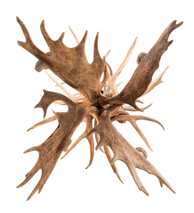 Meyda Tiffany 212272 Four Light Chandelier, Antique Copper