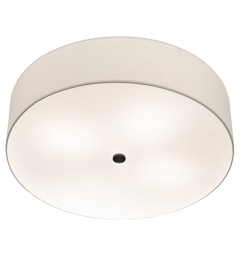 Meyda Tiffany 212419 Four Light Flushmount, Timeless Bronze