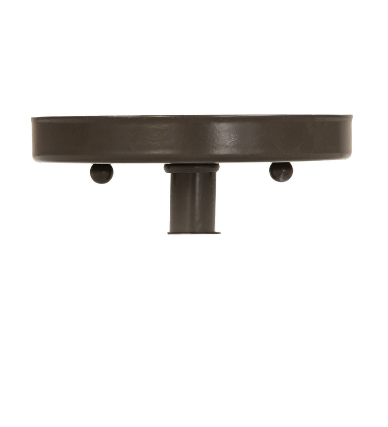Meyda Tiffany 212419 Four Light Flushmount, Timeless Bronze