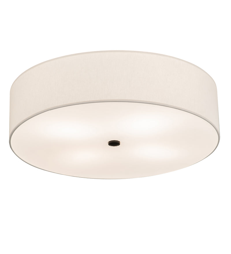 Meyda Tiffany 212419 Four Light Flushmount, Timeless Bronze