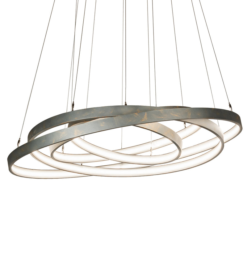 Meyda Tiffany 212728 LED Pendant, French Bronze