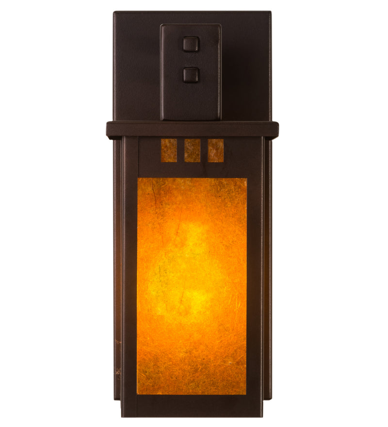 Meyda Tiffany 212851 One Light Wall Sconce, Mahogany Bronze