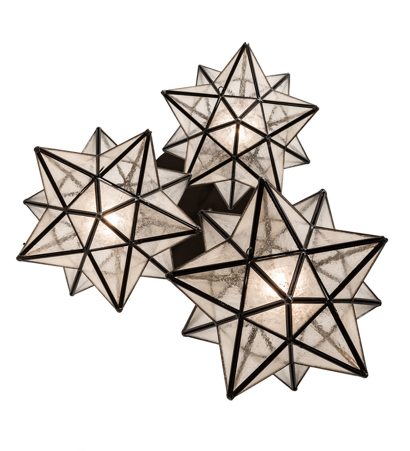 Meyda Tiffany 213235 Three Light Pendant, Oil Rubbed Bronze