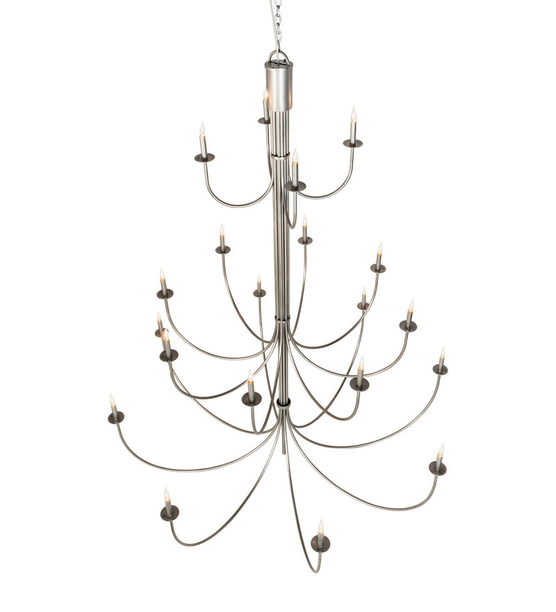 Meyda Tiffany 213325 20 Light Chandelier, Nickel