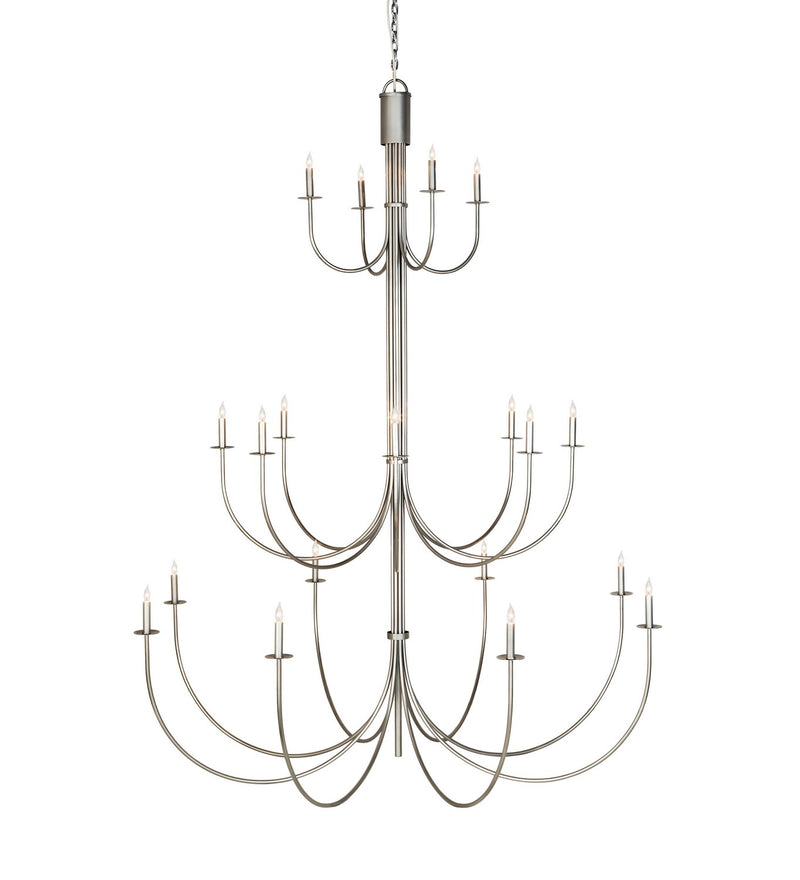 Meyda Tiffany 213325 20 Light Chandelier, Nickel