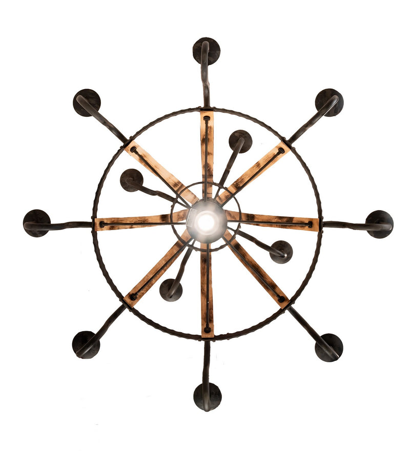 Meyda Tiffany 213961 13 Light Chandelier, Costello Black