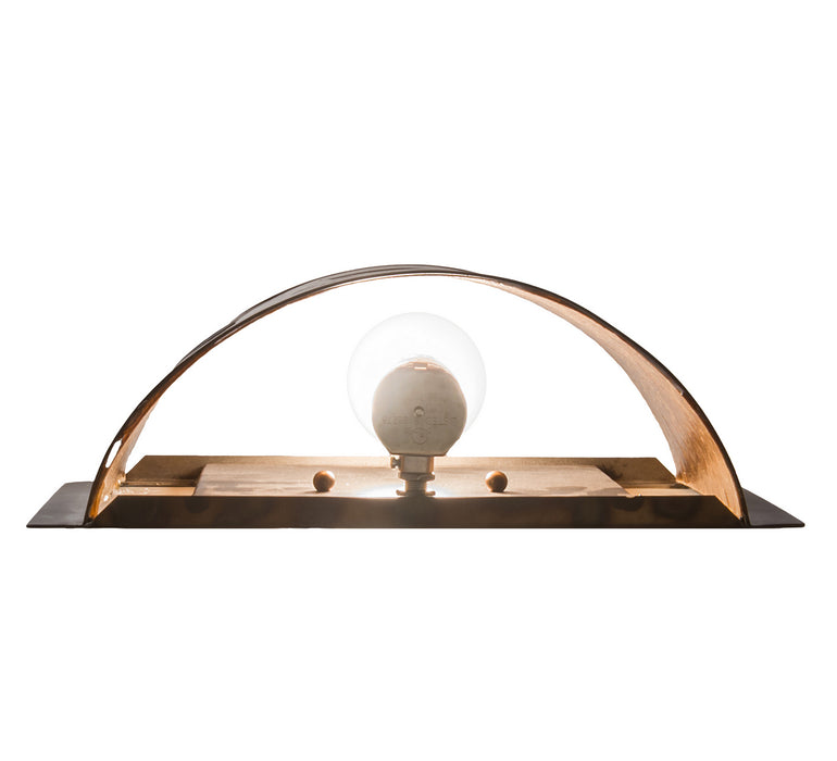 Meyda Tiffany 213986 One Light Wall Sconce, Dark Burnished Antique Copper