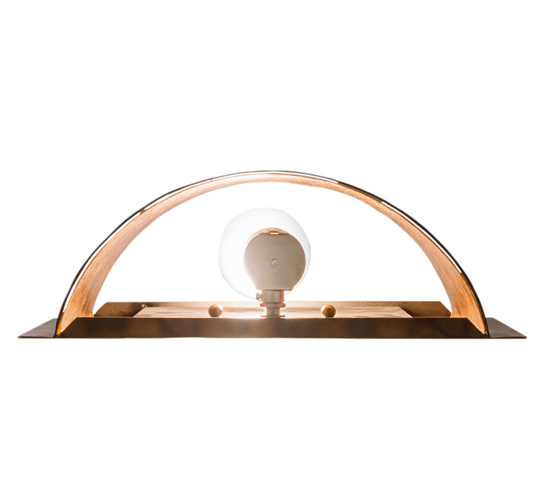 Meyda Tiffany 213987 One Light Wall Sconce, Dark Burnished Antique Copper