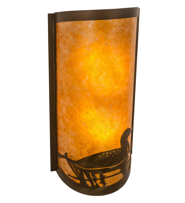 Meyda Tiffany 214484 Two Light Wall Sconce, Antique Copper