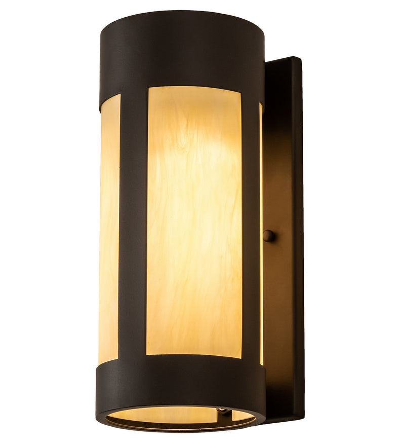 Meyda Tiffany 214540 One Light Wall Sconce, Oil Rubbed Bronze