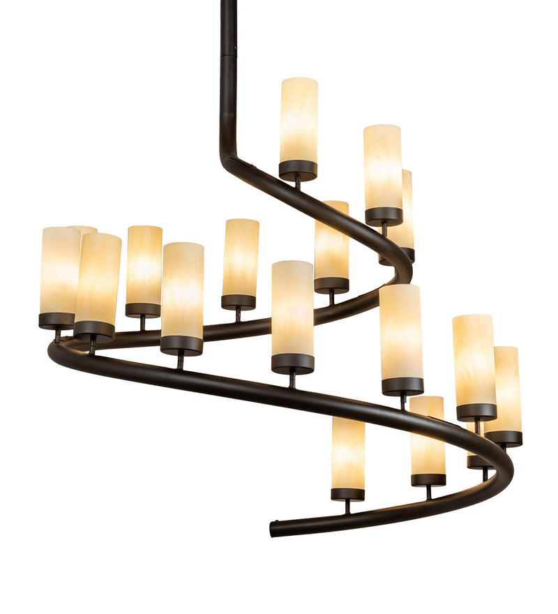 Meyda Tiffany 214988 17 Light Chandelier, Oil Rubbed Bronze
