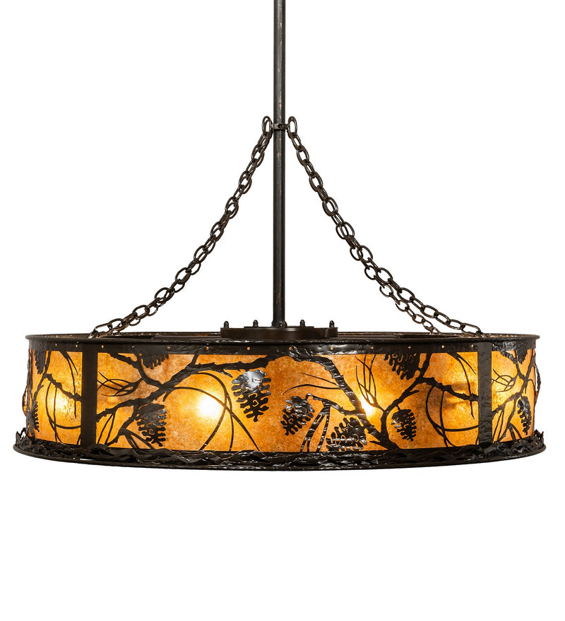 Meyda Tiffany 215528 Eight Light Chandel-Air, Timeless Bronze