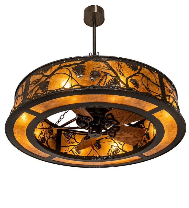Meyda Tiffany 215528 Eight Light Chandel-Air, Timeless Bronze