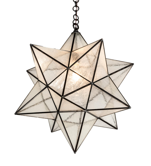 Meyda Tiffany 216258 One Light Pendant, Craftsman Brown