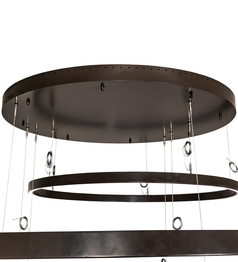 Meyda Tiffany 216321 LED Pendant, Timeless Bronze