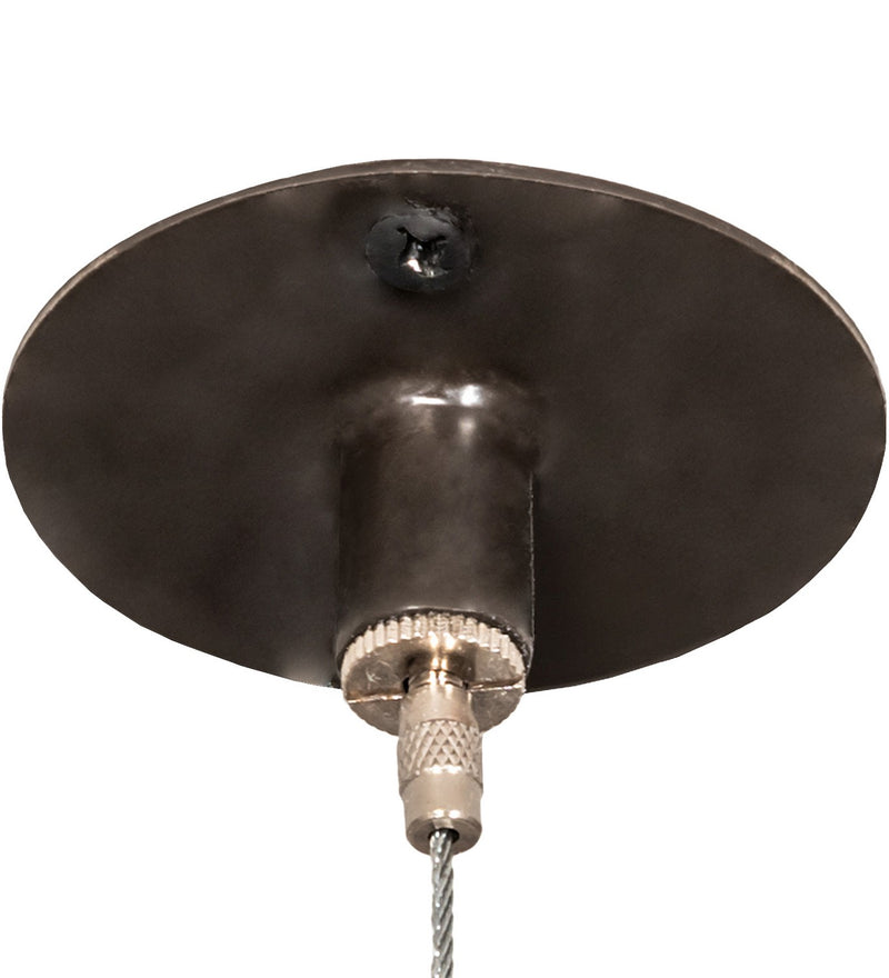 Meyda Tiffany 216321 LED Pendant, Timeless Bronze