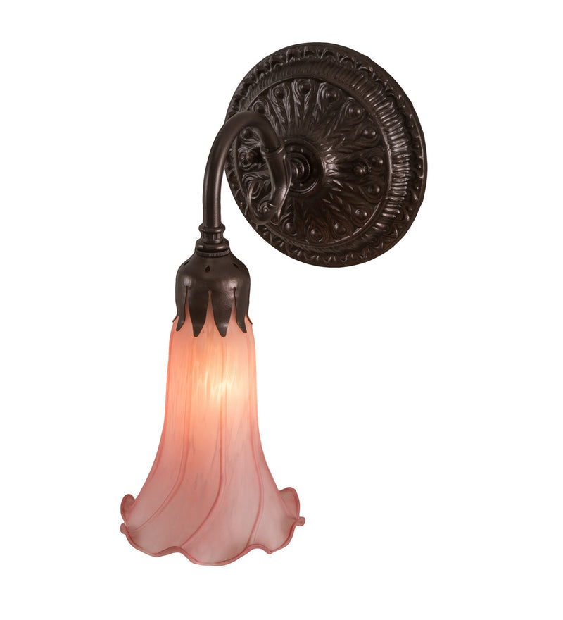 Meyda Tiffany 216932 One Light Wall Sconce, Mahogany Bronze