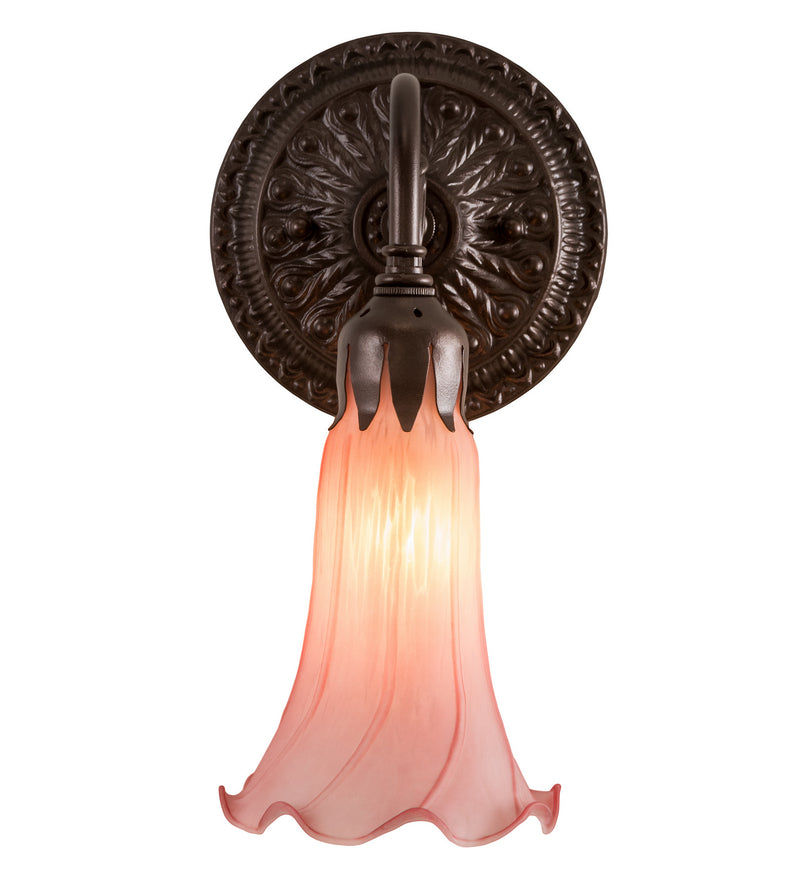Meyda Tiffany 216932 One Light Wall Sconce, Mahogany Bronze