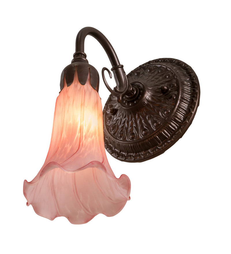 Meyda Tiffany 216932 One Light Wall Sconce, Mahogany Bronze