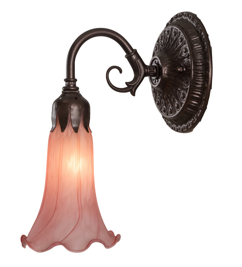 Meyda Tiffany 216932 One Light Wall Sconce, Mahogany Bronze