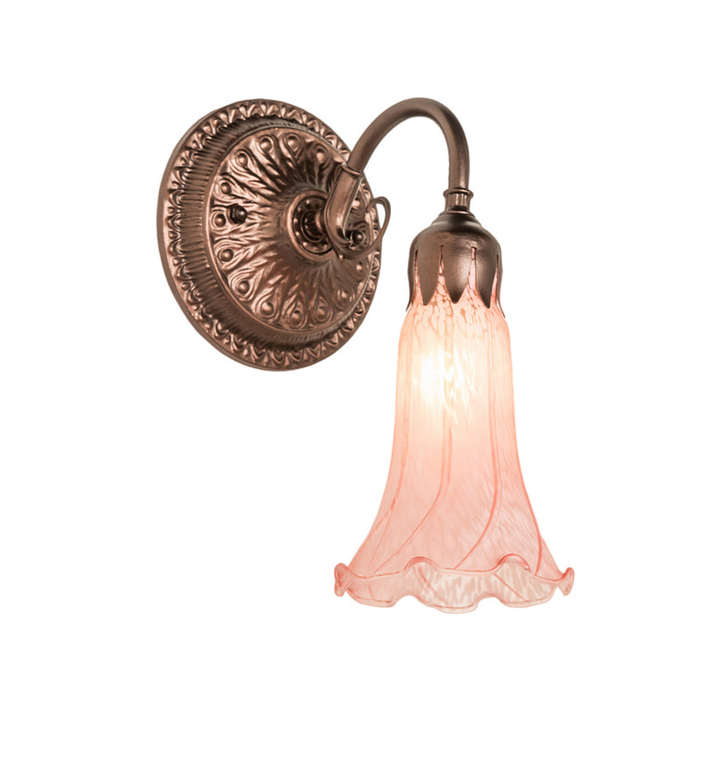 Meyda Tiffany 216932 One Light Wall Sconce, Mahogany Bronze