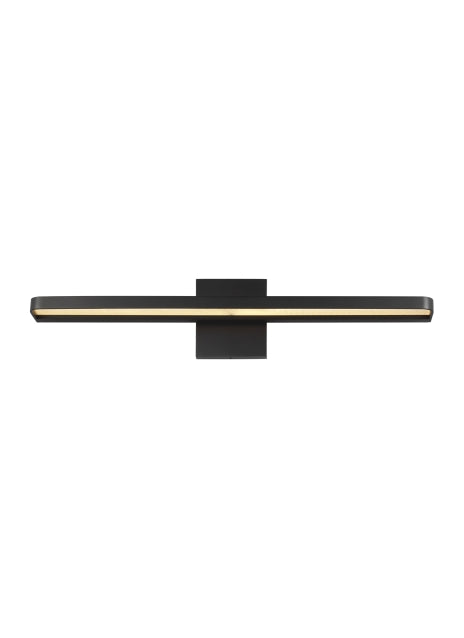 Visual Comfort Modern 700BCBND24B-LED930 LED Bath, Matte Black