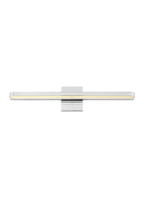 Visual Comfort Modern 700BCBND24C-LED930 LED Bath, Chrome
