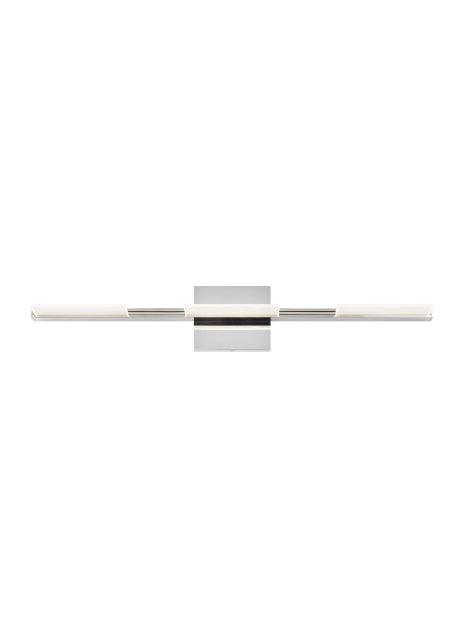 Visual Comfort Modern 700BCTRS3C-LED930-277 LED Bath, Chrome