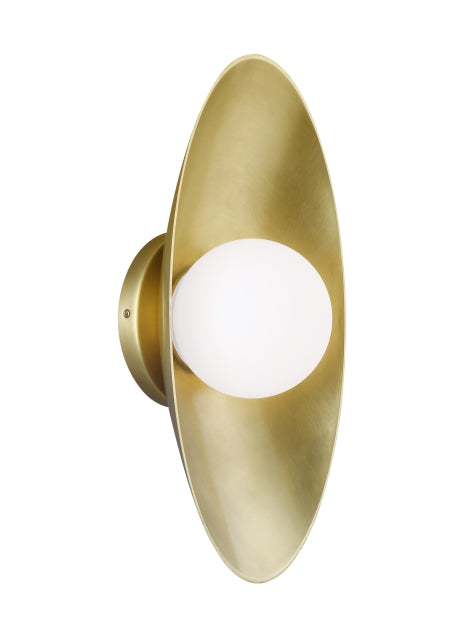 Visual Comfort Modern 700WSJNI13R-LED930 LED Wall Sconce, Aged Brass