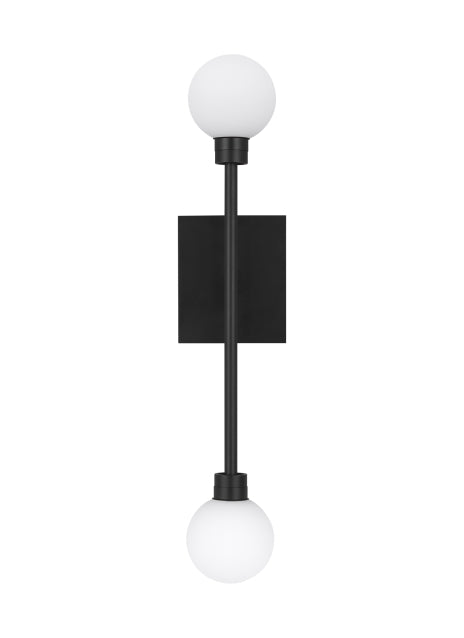 Visual Comfort Modern 700WSMRAB-LED927-277 LED Wall Sconce, Matte Black