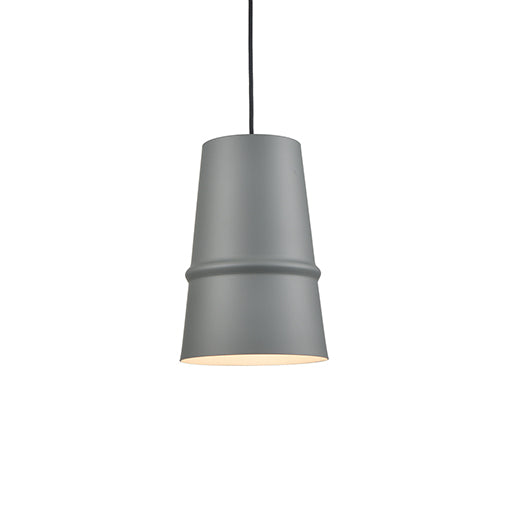 Kuzco Lighting 492208-GY One Light Pendant, Gray