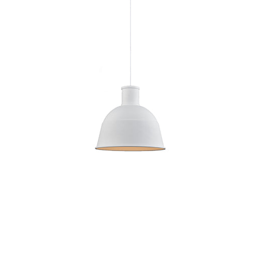 Kuzco Lighting 493513-WH One Light Pendant, White