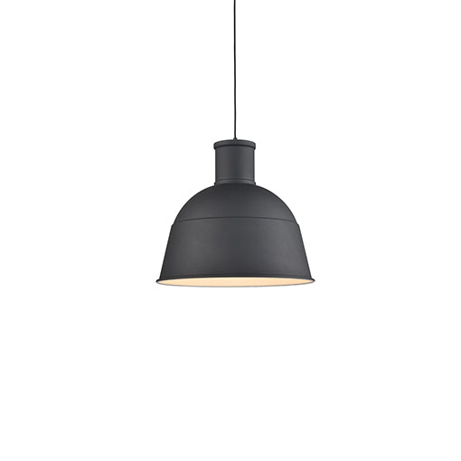 Kuzco Lighting 493516-BK One Light Pendant, Black