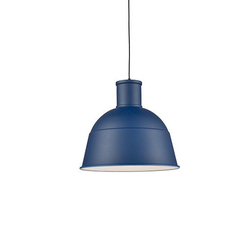 Kuzco Lighting 493522-IB One Light Pendant, Indigo Blue