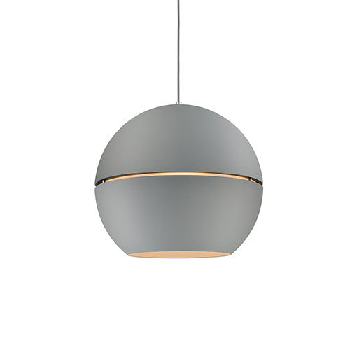 Kuzco Lighting 494024-GY One Light Pendant, Gray
