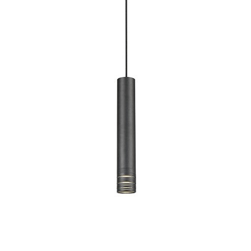 Kuzco Lighting 494502L-BK One Light Pendant, Black