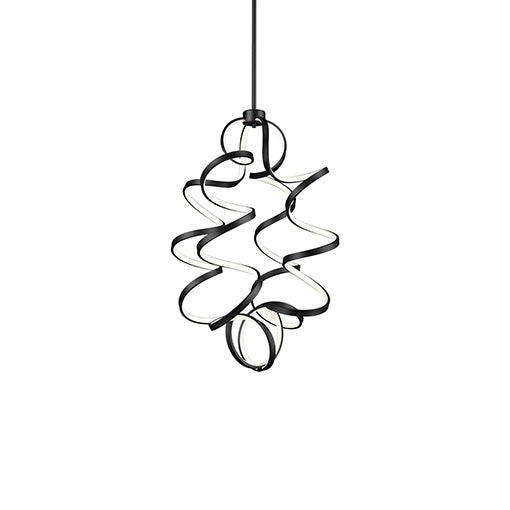 Kuzco Lighting CH93934-BK LED Chandelier, Black