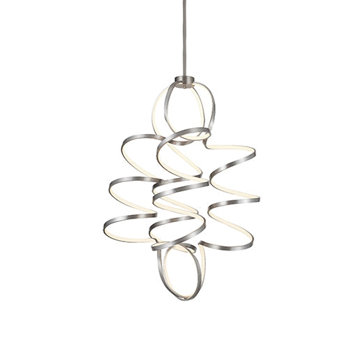 Kuzco Lighting CH93941-AS LED Chandelier, Antique Silver