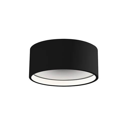 Kuzco Lighting EC18705-BK LED Flush Mount, Black