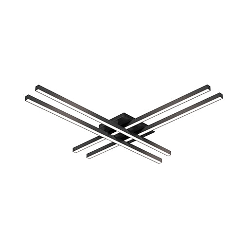 Kuzco Lighting FM18232-BK LED Flush Mount, Black